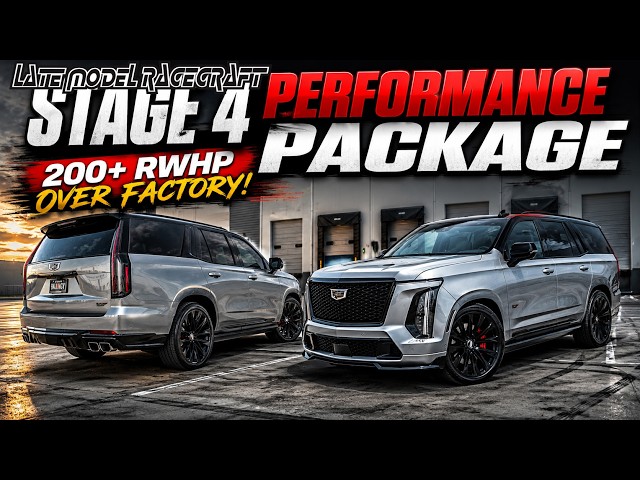 Rowdy Escalade V - LMR Stage 4 makes 200RWHP over Stock