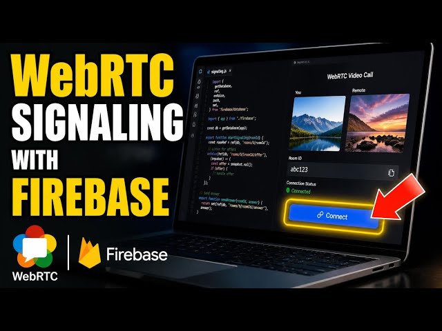 How to connect WebRTC signaling using Firebase in React Native - Detailed Guide