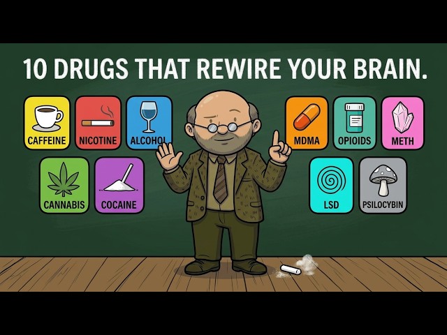 Every Drug & Their Effects Explained in 8 Minutes.