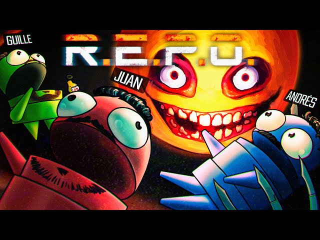 ESTE JUEGO ES CACHONDEO CONSTANTE 😵 - R.E.P.O. ft. Andrés y Guille #2