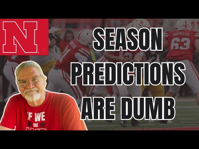 Nebraska 2026 Predictions: I Stole Tom Osborne's System Instead