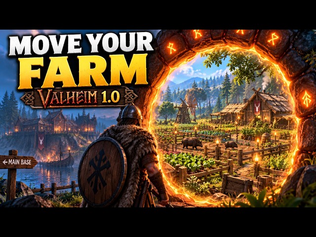 Why You NEED a Separate Farm Base in Valheim 1.0