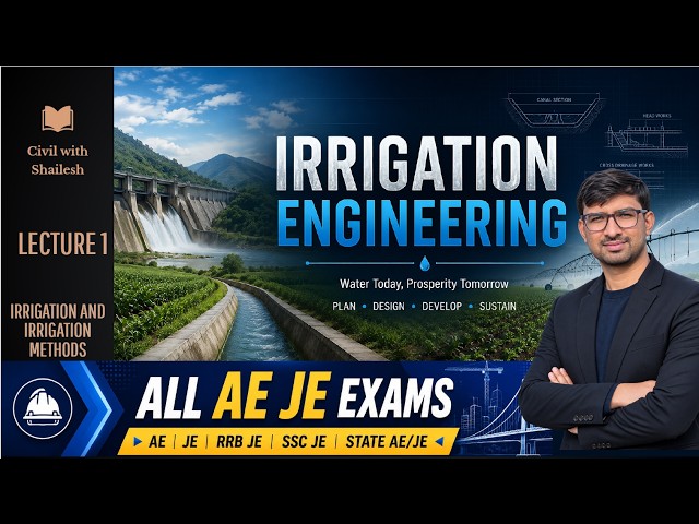 Irrigation Engineering, Lecture 1, Introduction – Types of irrigation methods civil engineering