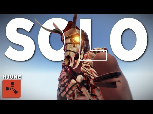 SOLO RUST but you get a gun in 3 MINUTES...