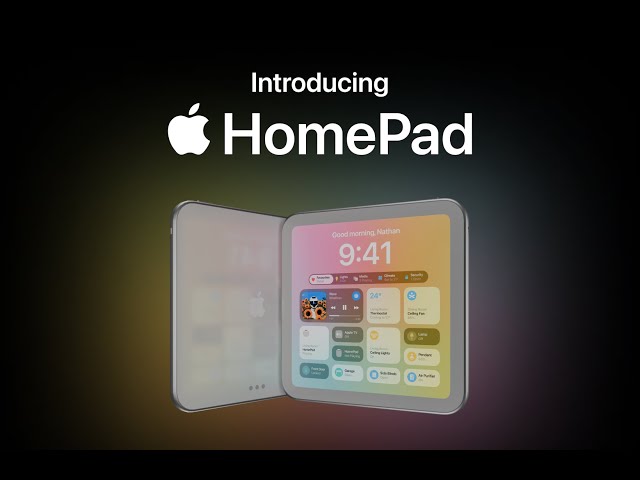 Introducing HomePad | Apple (concept)