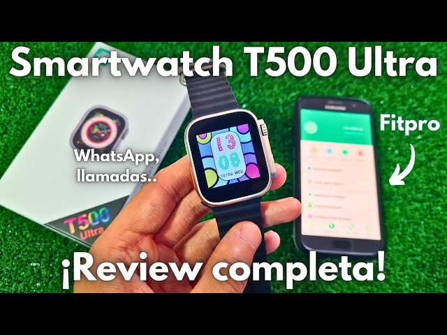 🚀  Smartwatch T500 Ultra | Review y Configuración COMPLETA | Fitpro