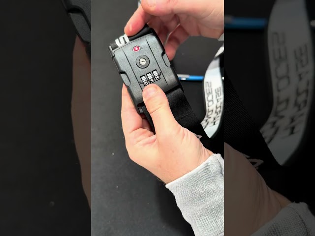 TSA Lock x CArgo and Rolltek TSA Strap. Tutorial