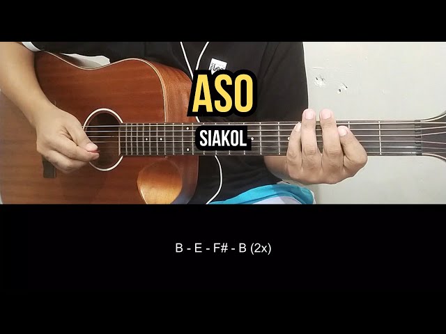 Aso - Siakol | Guitar Tutorial