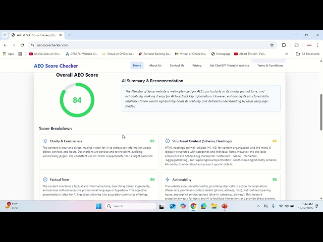 Answer Engine Optimization AEO or SEO or GEO for CHATGPT and GEMINI