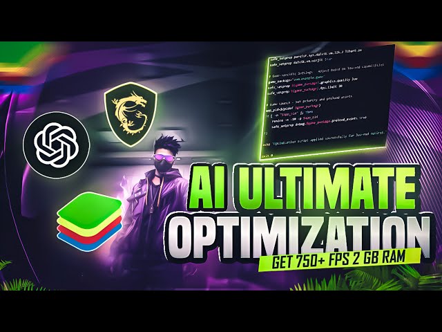 ULTIMATE AI OPTIMIZATION 🚀 GET MAXIMUM FPS IN YOUR LOW END PC