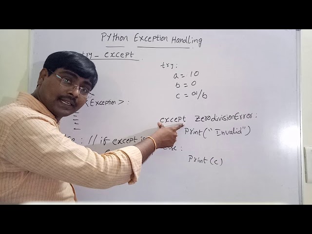 Exception Handling in Python