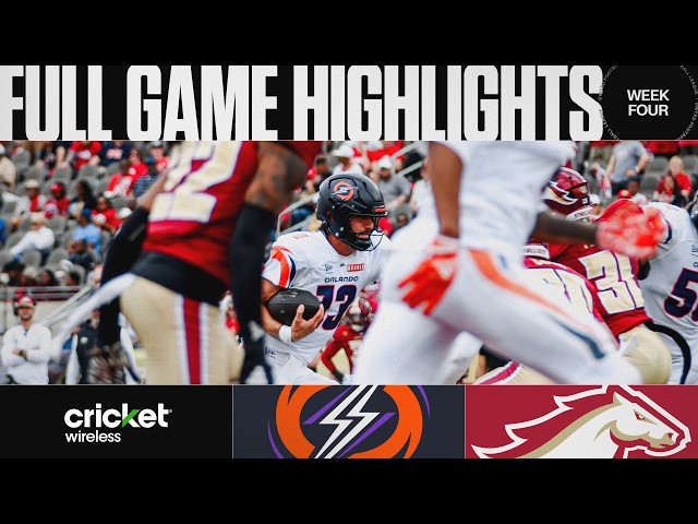Orlando Storm vs Birmingham Stallions Highlights | United Football League