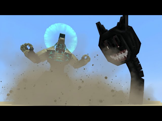 Cartoon Cat Vs WardenZill | The Art of Trevor Henderson V2 ADDON in Minecraft PE