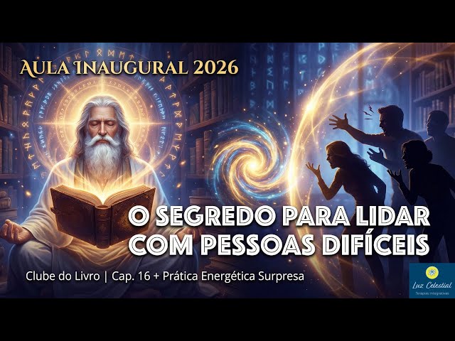 Aula Inaugural 2026: O Segredo para Lidar com Pessoas Difíceis (Clube do Livro)