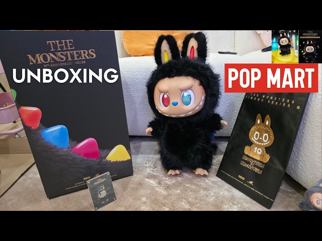 UNBOXING LO MEJOR DE ZIMOMO LABUBU LOS MONSTRUOS - SERIE III DEL 10º ANIVERSARIO