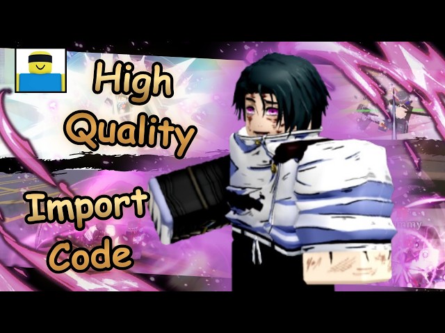 High Quality Yuta moveset in jjs [ Import Code ]
