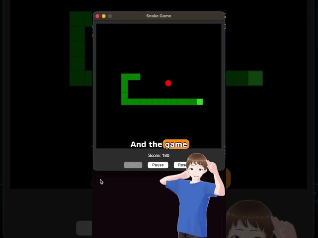 Python Beginners – Try this Snake Game!
