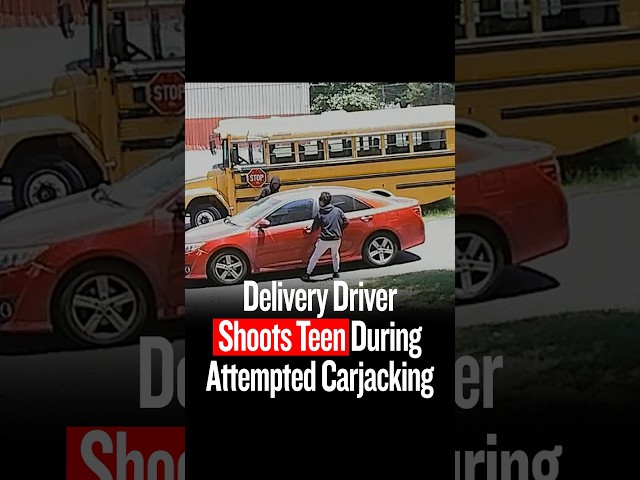 Delivery Driver Shoots Teen During Attempted Carjacking