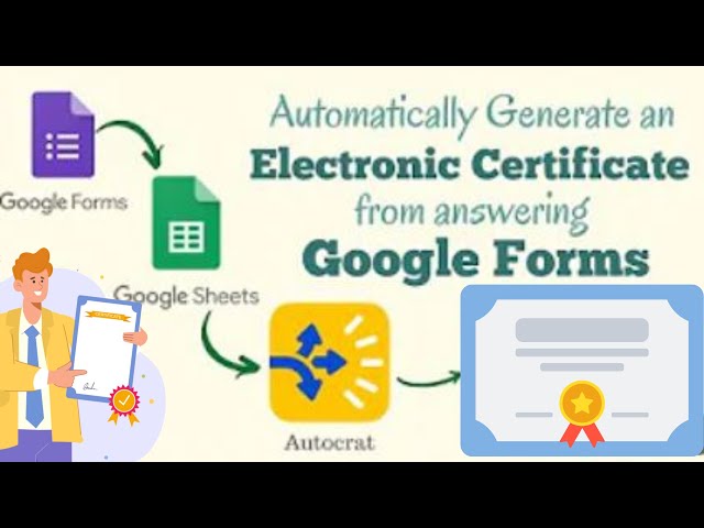 Create E-Certificates Automatically Using Google Forms | Step-by-Step Tutorial