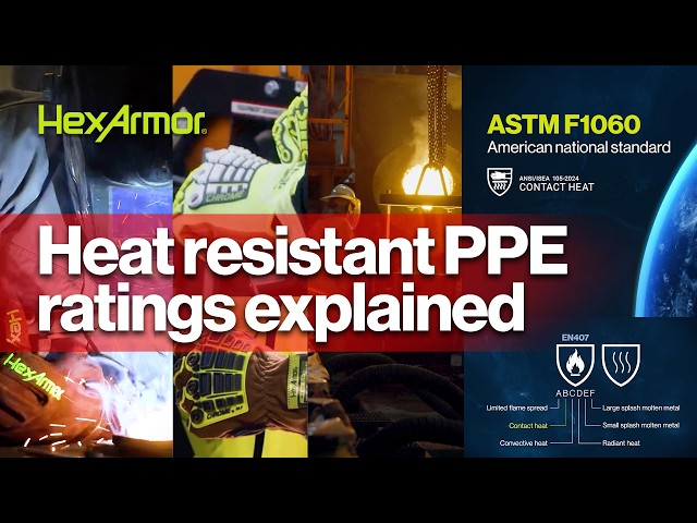 Contact Heat Protection Ratings and Standards Explained - ANSI/ISEA vs EN388