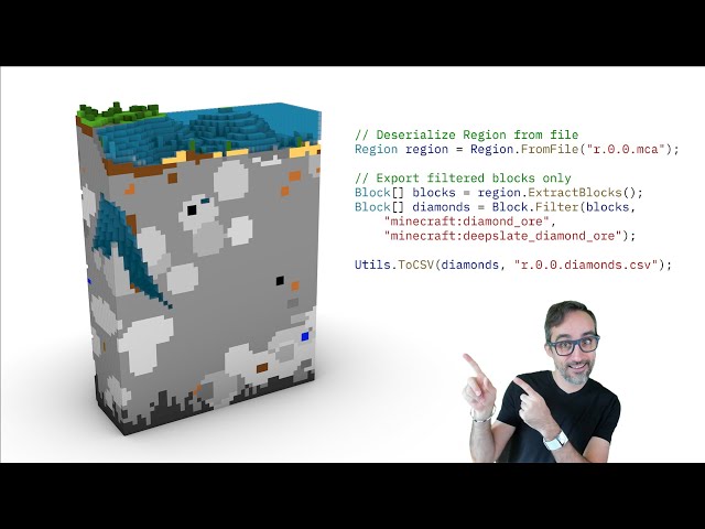 I Wrote a 3D Chunk Visualizer for Minecraft