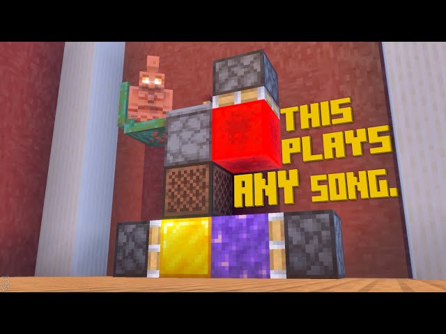 I Made a Music Box That Can Play Any Song Ever in Vanilla Minecraft