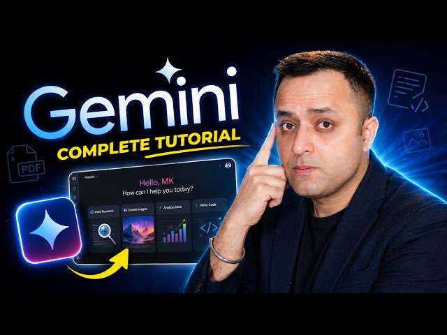 Google Gemini 2026: Complete Beginner to PRO Tutorial + Real-World Demos