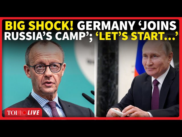 Germany ‘ENTERS Putin’s Camp’ Amid Trump’s Threats To NATO; ‘Time To Begin New…’ | Watch