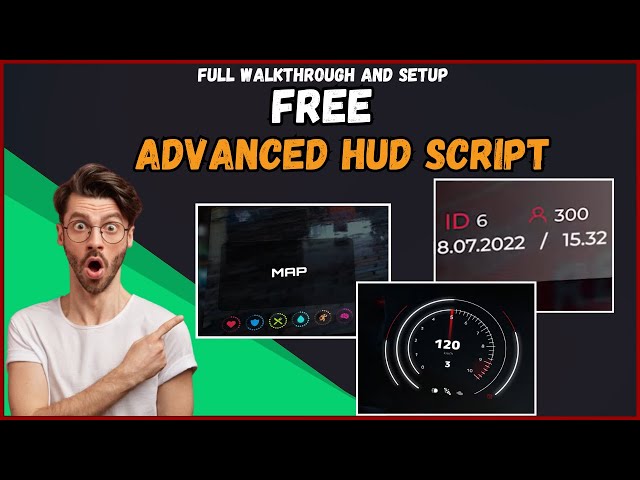 QBCore / ESX - FREE HUD Script | Installation & Setup | FiveM Tutorial 2024