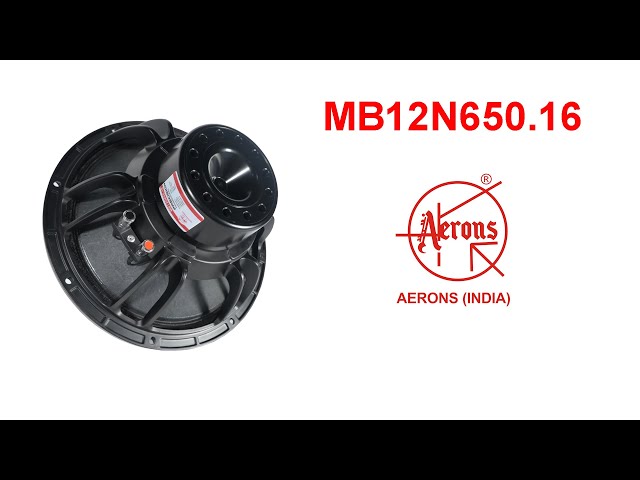 AERONS MB12N650.16 || 12INCH 650W 16OHMS LINE ARRAY SPEAKER