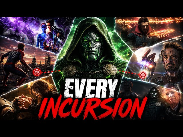 Every Single Marvel Movie Incursion That Leads To Avengers Doomsday And Dr Doom