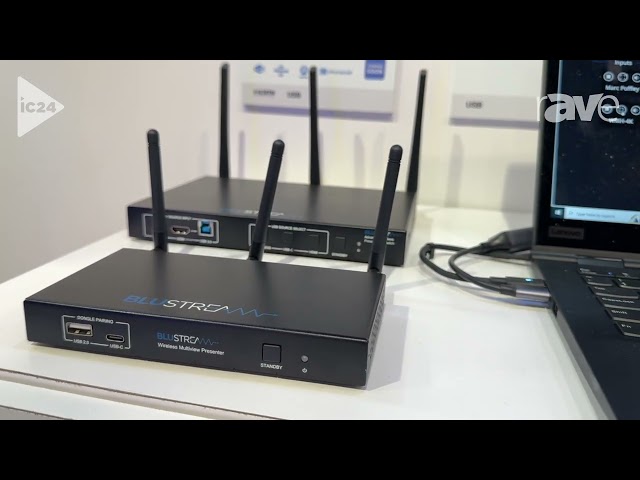 InfoComm 2024: BluStream Features 4K Multi-Format WMF51 Wireless Presentation Switch with AirPlay