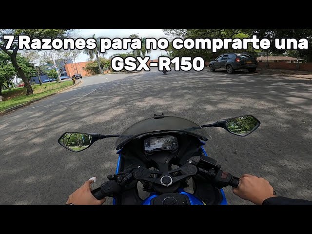 7 Razones para NO comprarte la suzuki GSX-R150 en 2024