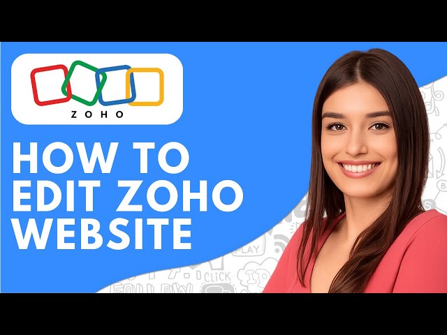 How to Edit Zoho Website | Zoho Sites Tutorial (2026) – Step-by-Step Guide