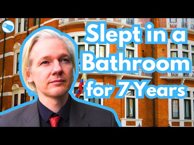 How Julian Assange Lived in an Embassy for Almost 7 Years
