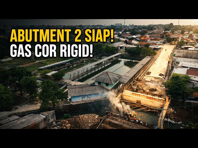 FORMWORK OPEN! Youth Bridge Girder Support & Rigid Enggram Casting Preparation
