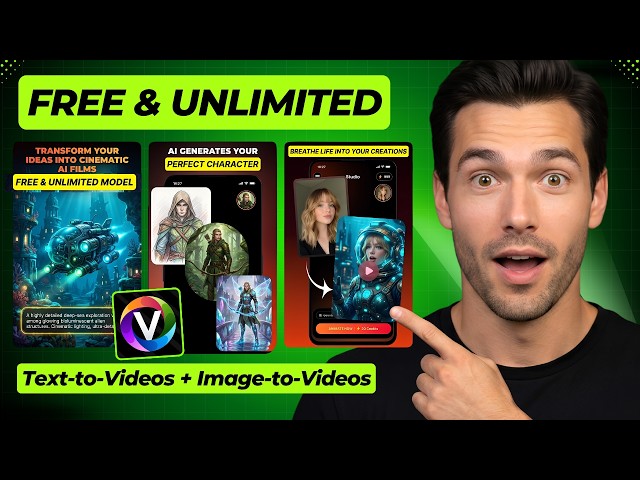 Create UNLIMITED AI Videos Now (100% FREE) | Text-to-Video + Image-to-Video