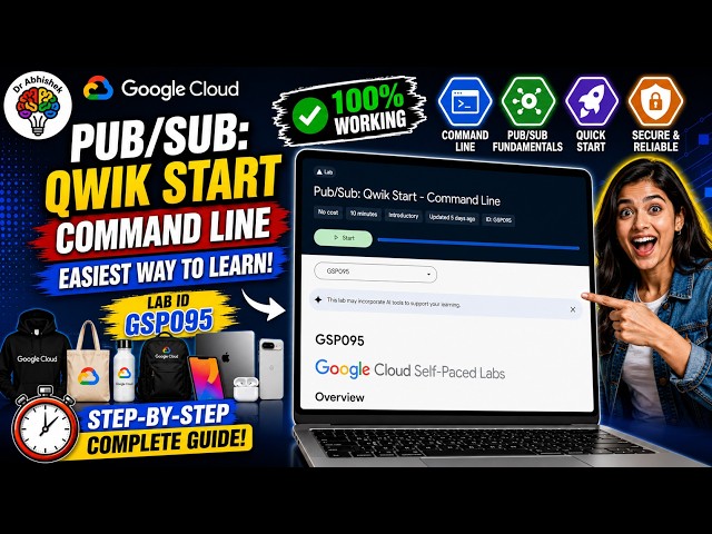 Pub/Sub: Qwik Start - Command Line #GSP095 #qwiklabsarcade2026