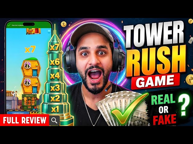 Tower Rush Game Real Ya Fake? 🤔 | Tower Rush Game Kaise Khele aur Download Kare