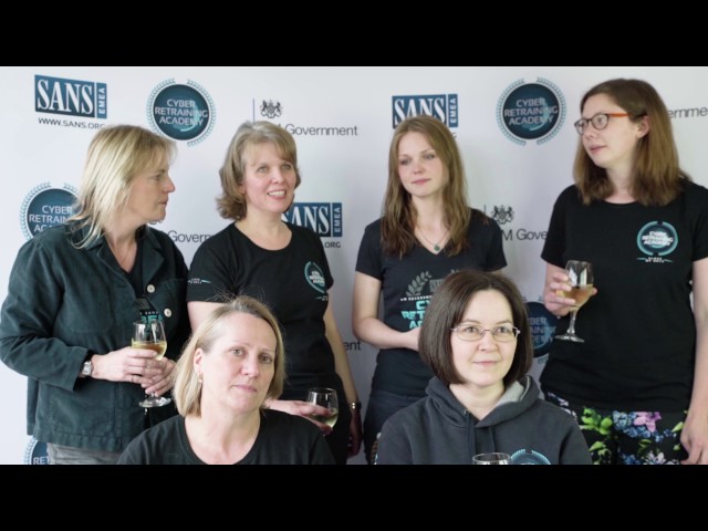 Graduation Day - SANS HM Gov Cyber Retraining Academy