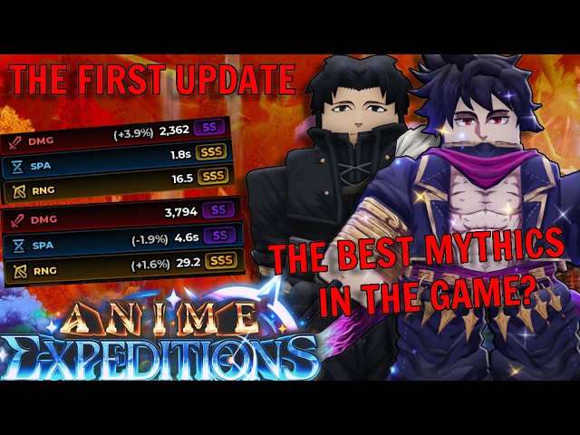 Obtaining THE NEW META Mythic Units in Anime Expeditions Update 0.5 Roblox 