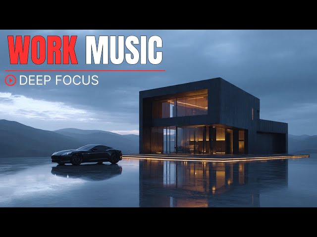 Deep Focus Work Music – Work Smarter, Stay Productive ⚡ | Maximum Concentration Mix 2025