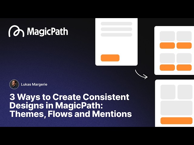 3 Ways to create consistent design in MagicPath