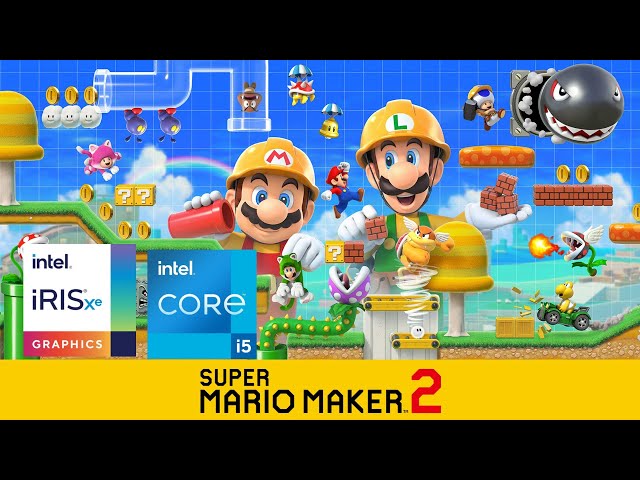 Super Mario Maker 2 on Intel Iris Xe | i5-1334U | 8GB RAM | Suyu 0.5x Resolution | FPS Test