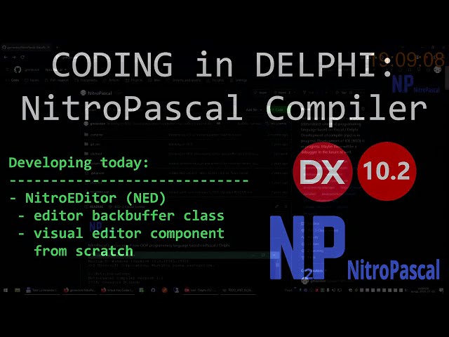 CODING in DELPHI: NitroPascal Compiler | p.15