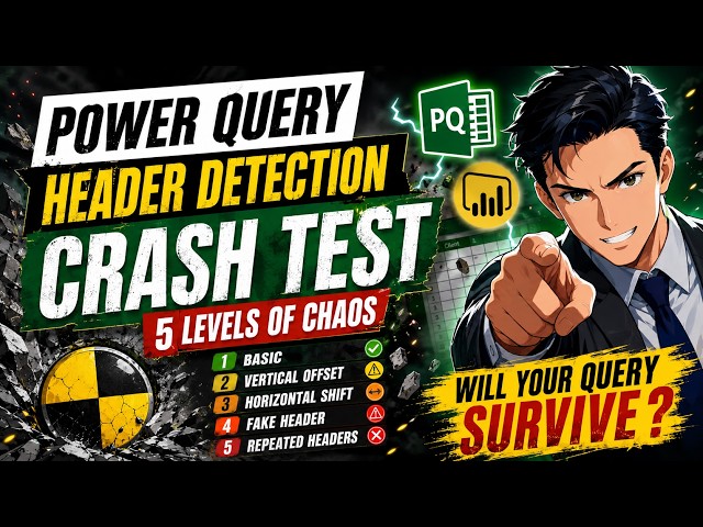 I Put Power Query Through 5 Header Detection Crash Tests