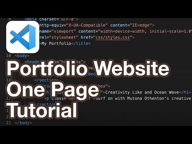 Free Website Portfolio GitHub Pages Tutorial