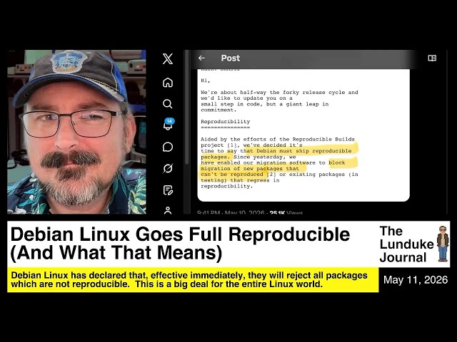 Debian Linux Goes Full Reproducible (And What That Means)