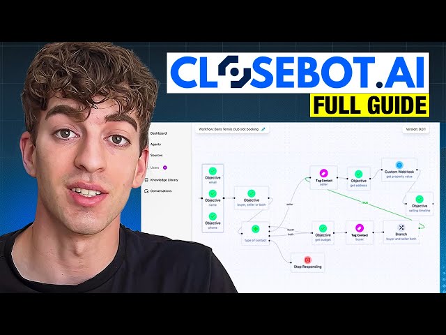 CloseBot V2 Tutorial: Build AI Bots for GoHighLevel & Local Biz (No Code)