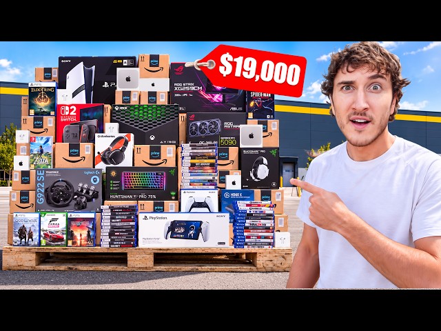 I Bought A $18,752 Gaming Amazon Returns Pallet...